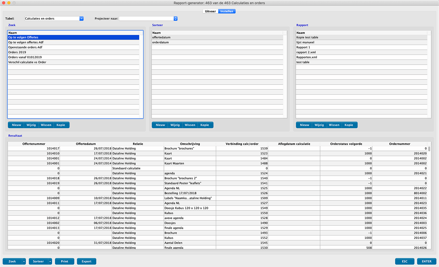 Rapport generator 2.0