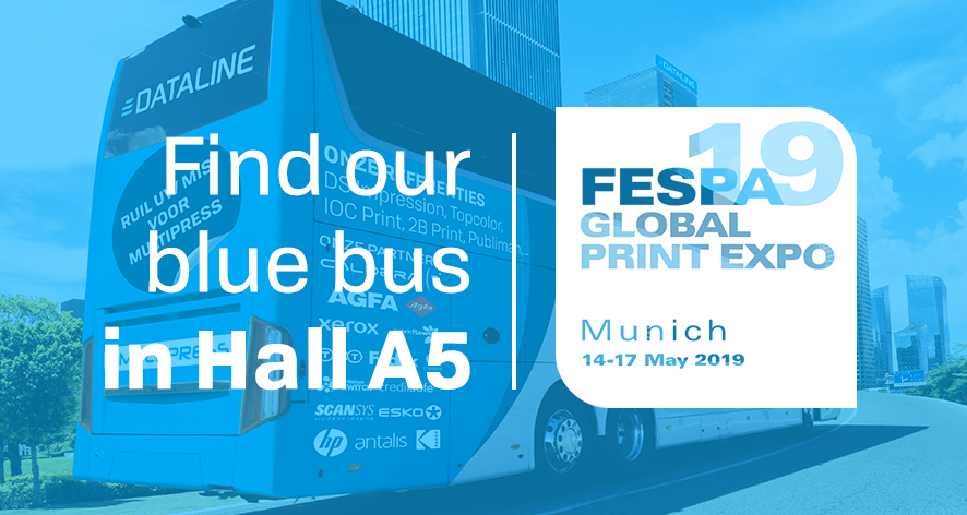 GET ON THE MULTIPRESS BUS AT FESPA 2019