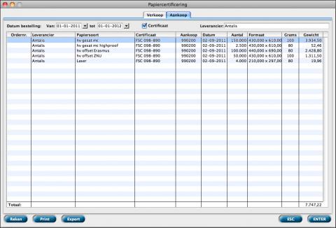 FSC certificering in MultiPress